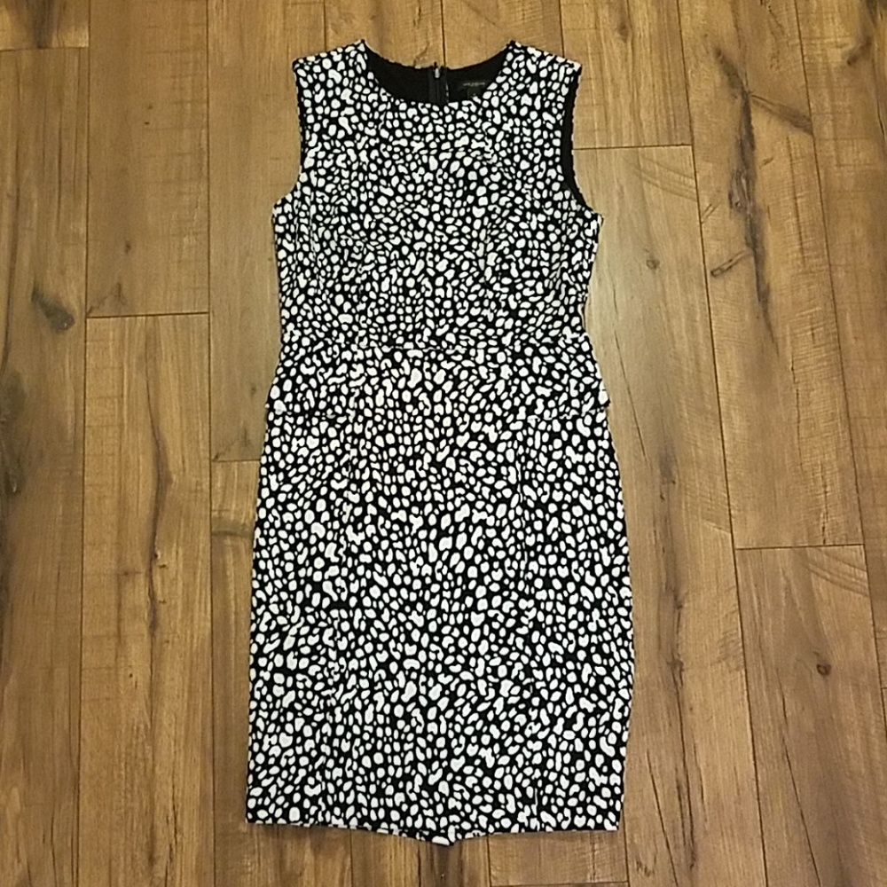 Ann Taylor Black & White Dress